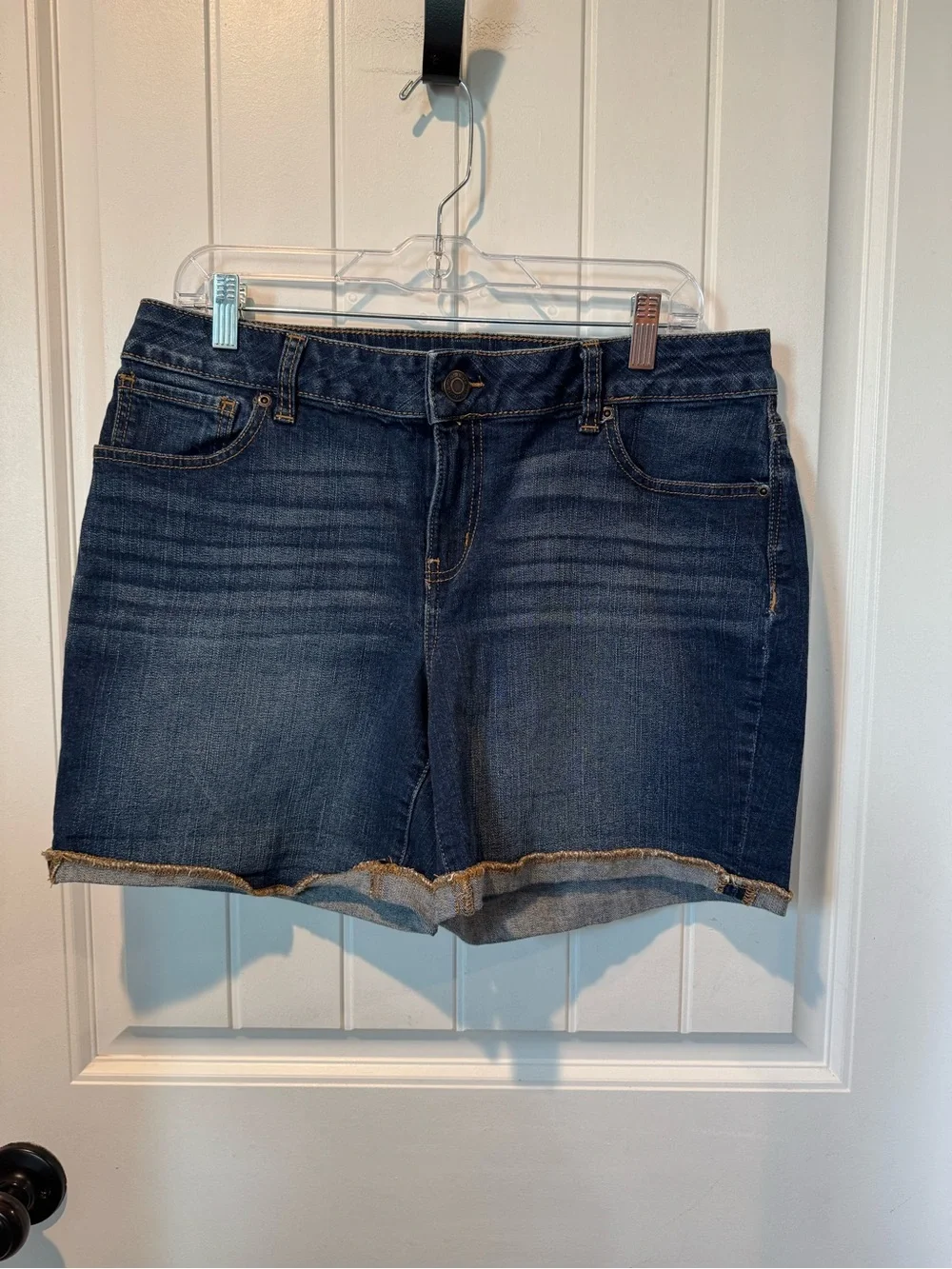 Maurices Dark Indigo Denim Shorts